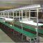 Electronic Paint Iron Type Opposite Desk Assembly Line Single Belt Conveyor Assembly Line Equipment