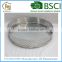 Thin Metal Round mirror disk with 1.2mm edge