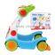 Electric baby jogger plastic unique baby walker with light amd music