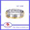 Fashion bio magnetic jewelry 316 stainless steel charm bracelet