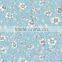 [TF-0001] cotton 30s blanket light blue floral