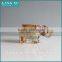 LX-Z106 gold plating shinning amber unique animal tealight holder calf elephant candle holder