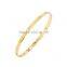 Memories Bangles with Customize Design Word 'SHE BELIEVED SHE COULD, SO SHE DID' with 4mm/7mm Width