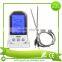 High Quality Wireless Programmable Remote Digital Thermometer For Kitchen Food Cooking Oven Meat BBQ
