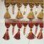 [YZLACE] Tassels Lace curtains Wholesale 11001