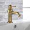 Golden Plated Single Handle UPC and CUPC Water Supply Brass Water Faucet