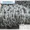 HDG or black U3 dia 12.5-75mm marine stud link anchor chain