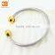 38Jewelry titanium gold plated bangle