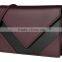 2016 HOT Design Fashion Lady Genuine Leather Envelope Clutch Bags With Color Matched Saffiano Leather Purse for Women