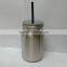 stainless steel mason jar