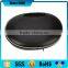black pu leather portable eva speaker carry box case