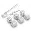 6 Stainless Steel Whiskey Chilling Reusable Ice Cubes for Whiskey Wine