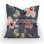 Plain style new floral design wholesale custom pillow case cover