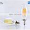 Energy Star LED candle bulb 2W LED filament bulbs