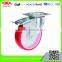 All size China Hot-sale high quality red PU industrial caster