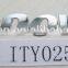 custom metal logo sticker,self-adhesive embossed metal sticker