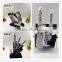 Modern stainless steel acrylic knife display stand