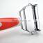 Latest design TPR handle Hot sale popular fruit vegetable potato peeler