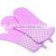 2016 Lengthened cotton oven mitt,silicone oven mitt