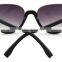 ADE WU Brand Crystal Semi Rimless Cat Eye Sunglasses Women Pink Silver Mirror Vintage Half Rim Sunglasses Cat Eye Female Black