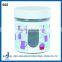 TP15110 cylinder glass honey jar with decaling coating