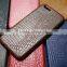Boshiho croc skin leather waterproof phone case 2016