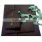 Matt Lamination Black Bag,Black Handle Bag With White Rope,Black Handle Bag
