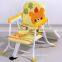 Low chair for baby feeding travel foldable baby chair