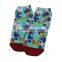 Quality cotton 360 degree seamless children digital print socks, sublimation socks, wholesale custom print socks