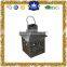 black small moroccan metal lantern