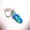 cheap personalized pvc slippers keychain