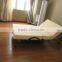 queen size comforable off-white foam folding bed