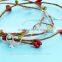 Latest Design Beads Necklace Bow Knot Pendant Necklace, Elegant Fashion Small Fresh