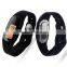 3D Waterproof Pedometer Watch with Silicon Material