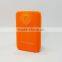 Top quality 2 USB output ports 4 colors available 6000mah power bank with mirror with torch light