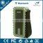 F015 model grey color 10w powerful dustproof waterproof speaker