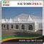 Combined pagoda and party tent with linings for all weather event