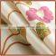 Custom made floral design polycotton material embroidery curtain drapery fabric wholesale