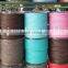 Wholesale jewelry accessories 8mm genuine braided leather cord for leather bracelet