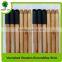 wholesale 120x2.2cm varnished wooden broom stick with big cap