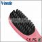 New arrival LED Display Personalized Professional Hair Straightener Brush