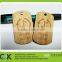 Super quality laser engraving wooden name tag for dogs