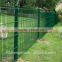 Cheap PVC coated welded wire mesh panel and peach shaped post manufacture