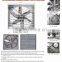 Poultry farm centrifugal ventilation exhaust fan