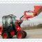 AS908 small wheel loader CS908 hydrostatic with 4-way quick hitch and variable piston pump