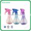300ml PET plastic cleaning bottle with bule color