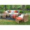 Latest design used sectional sofas outdoor rattan weave garden sofa set