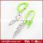 Can stand stainless steel kitchen scissors with ABS plastic handle detachable scissors