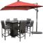 2017 Trade Assurance Hot sale all weather outdoor home wicker rattan low cost bar table set