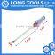 Hot sale plastic handle CRV material magnetic slotted screwdriver